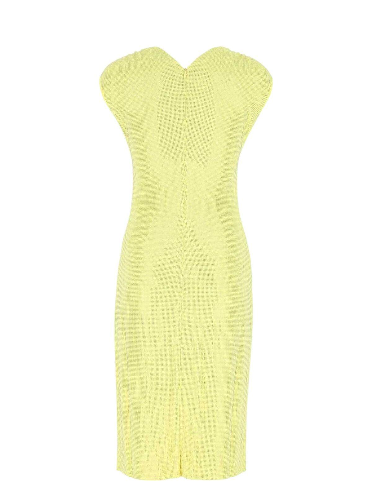 Bottega Veneta Embellished Stretch Viscose Blend Dress