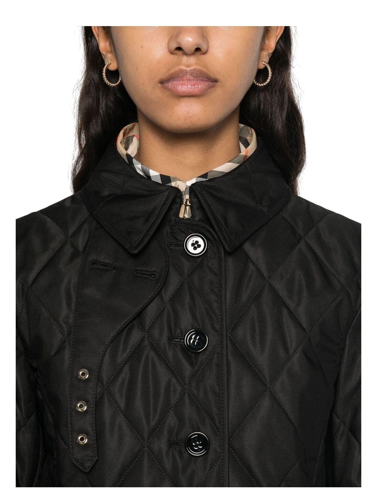 Burberry Women's Quilted Jacket in Black