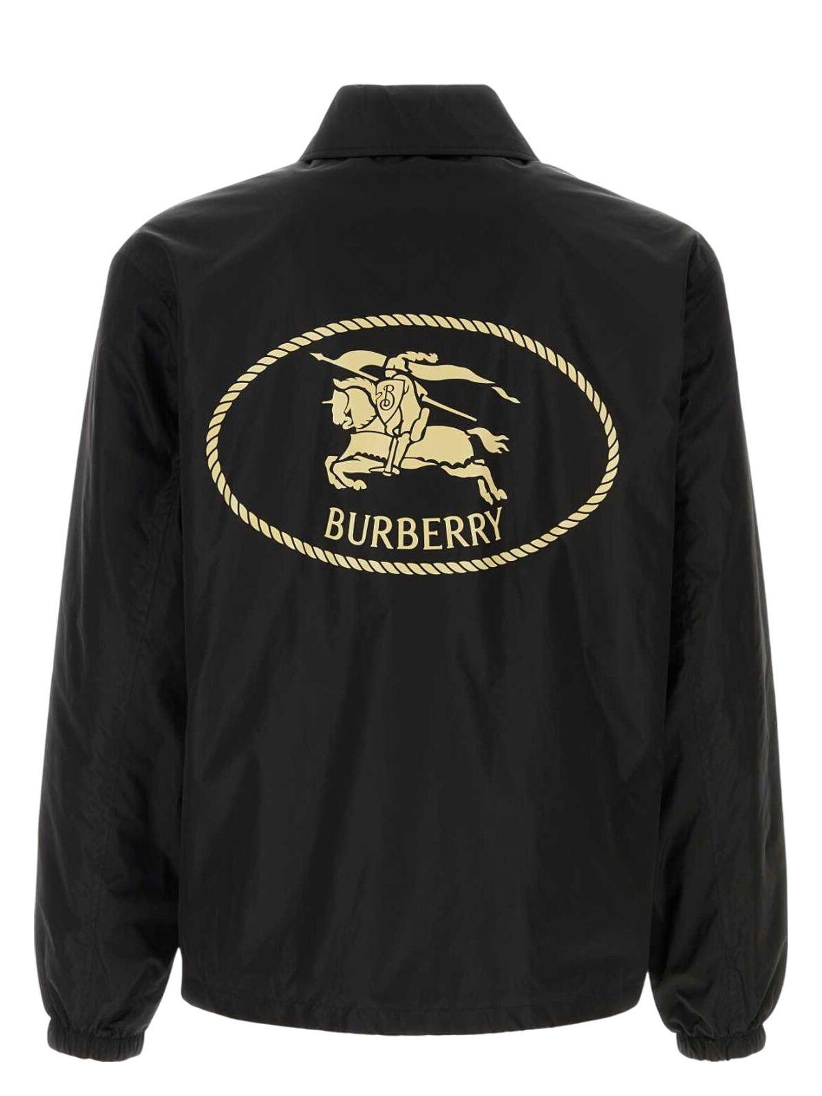 Burberry Black Nylon Jacket