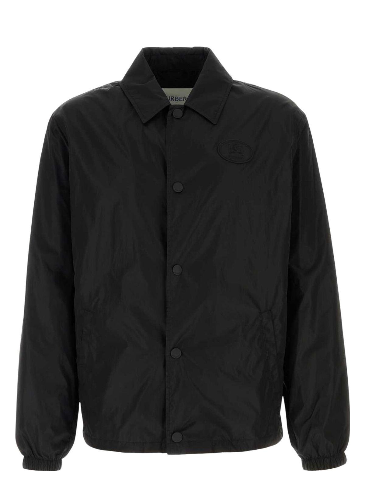 Burberry Black Nylon Jacket