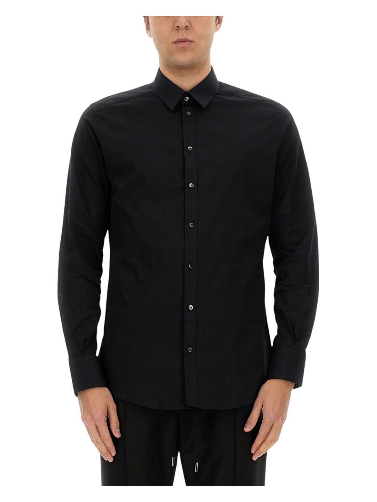 Dolce & Gabbana Men's Cotton Shirt in Black