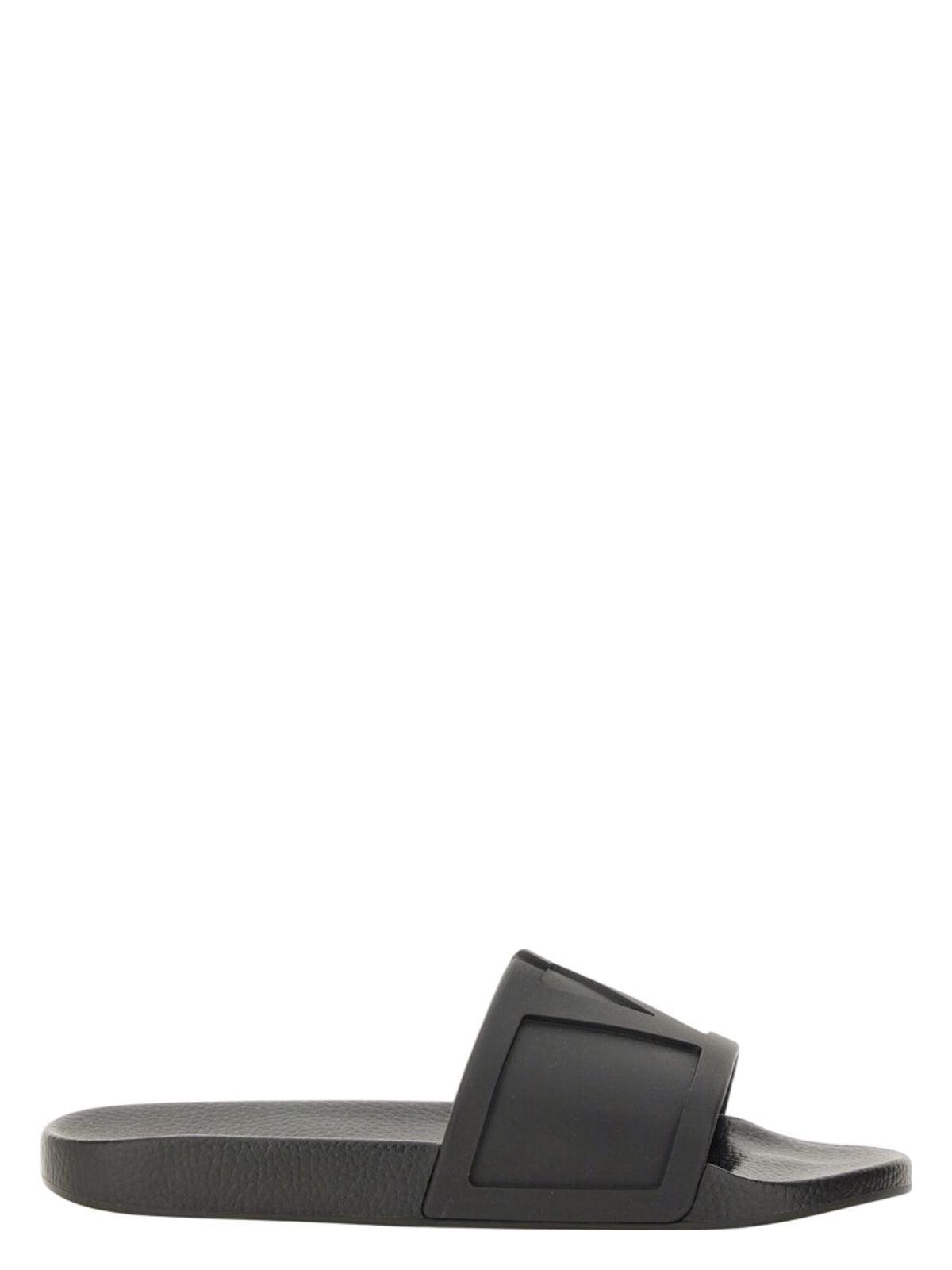 Valentino Garavani Men's Slide Sandal Coolside in Black