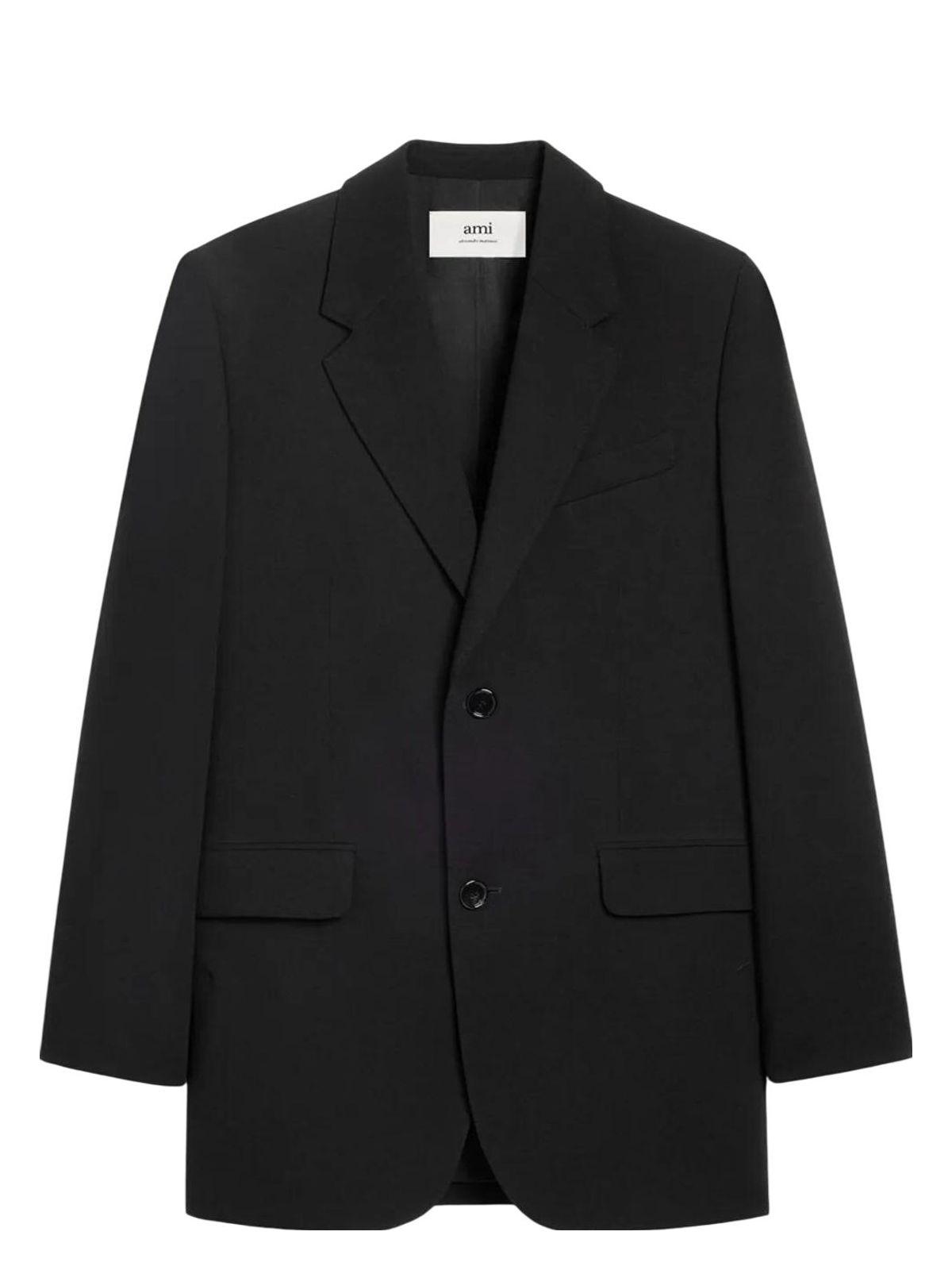 Ami Alexandre Mattiussi Black Wool Blazer