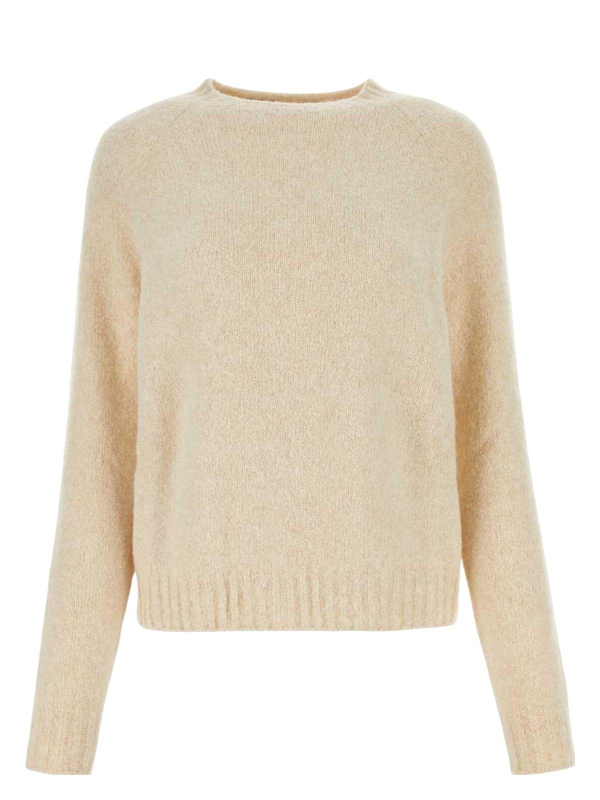 Weekend Max Mara Sand Stretch Alpaca Blend Ghiacci Sweater