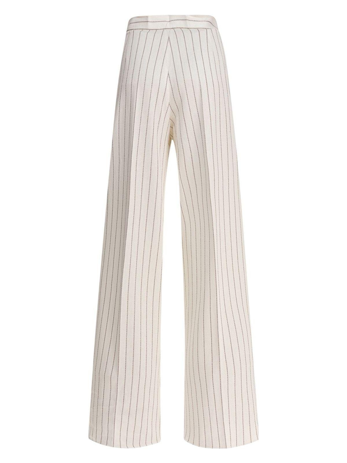 Max Mara Women's Trousers in White