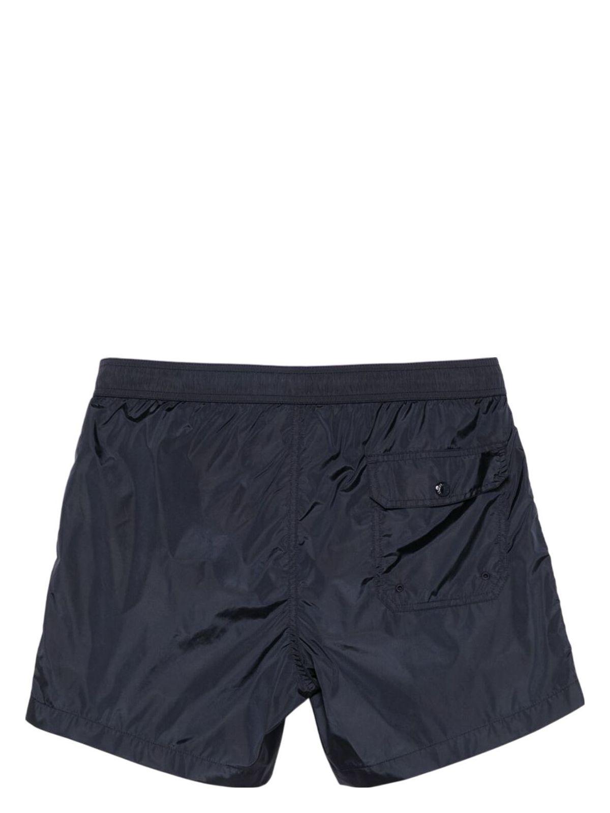 Moncler Men's Swim Shorts in Blue
