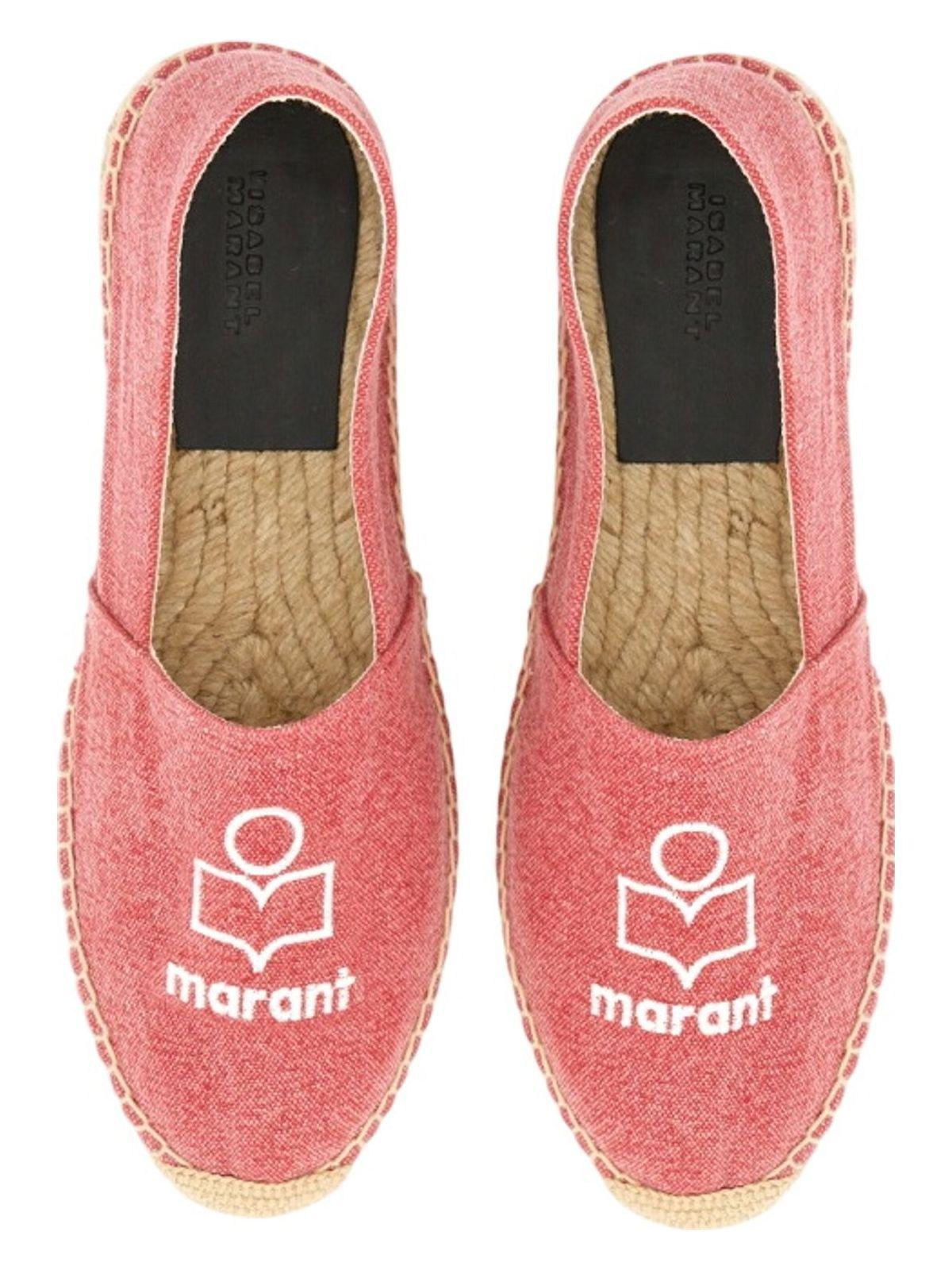 Isabel Marant Women's Canae Espadrilles Sandal in Red