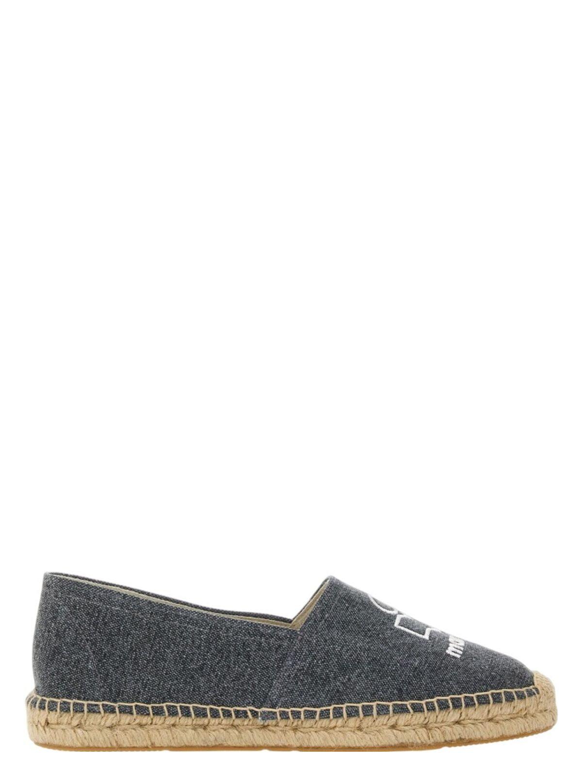 Isabel Marant Women's Canae Cotton Espadrilles Sandal in Black