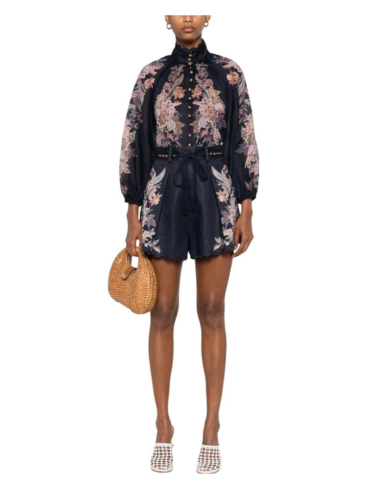 ZIMMERMANN Rhiannon Billow Ramie Blouse