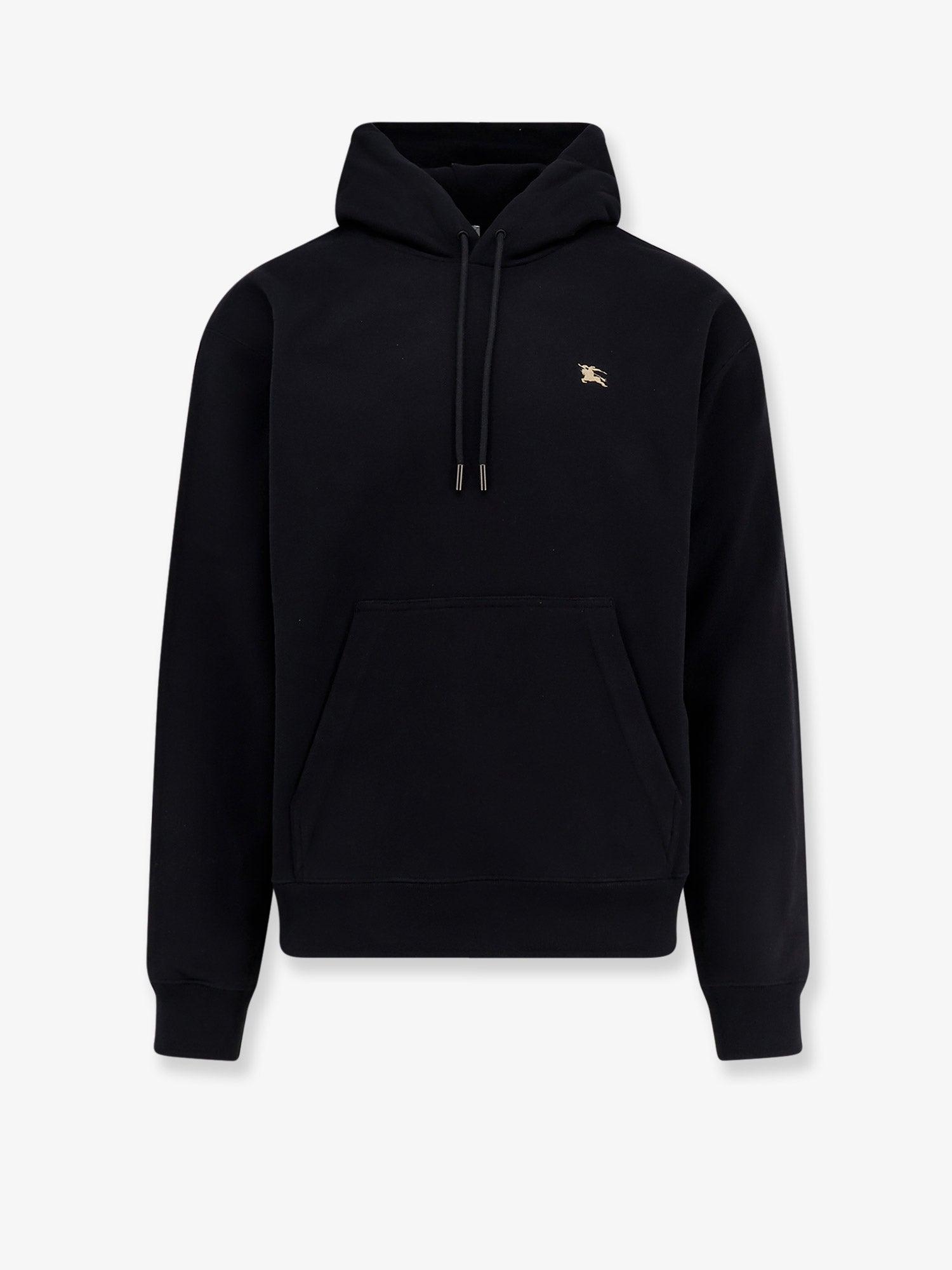 BURBERRY Cotton sweatshirt with logo embroidery
