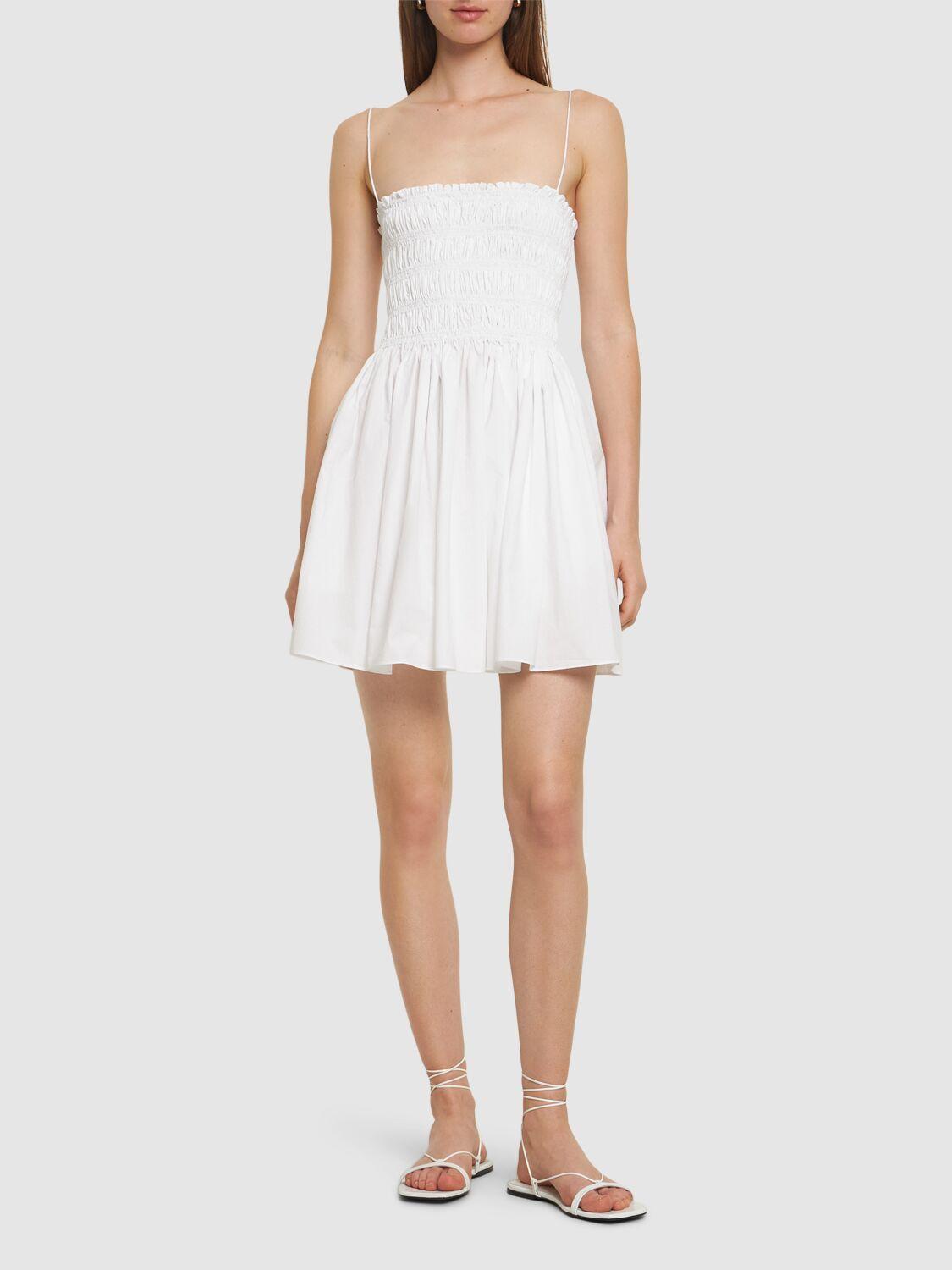 MATTEAU Organic Cotton Poplin Mini Dress