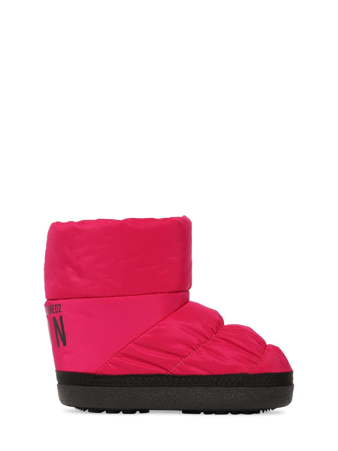 DSQUARED2 Nylon Snow Boots