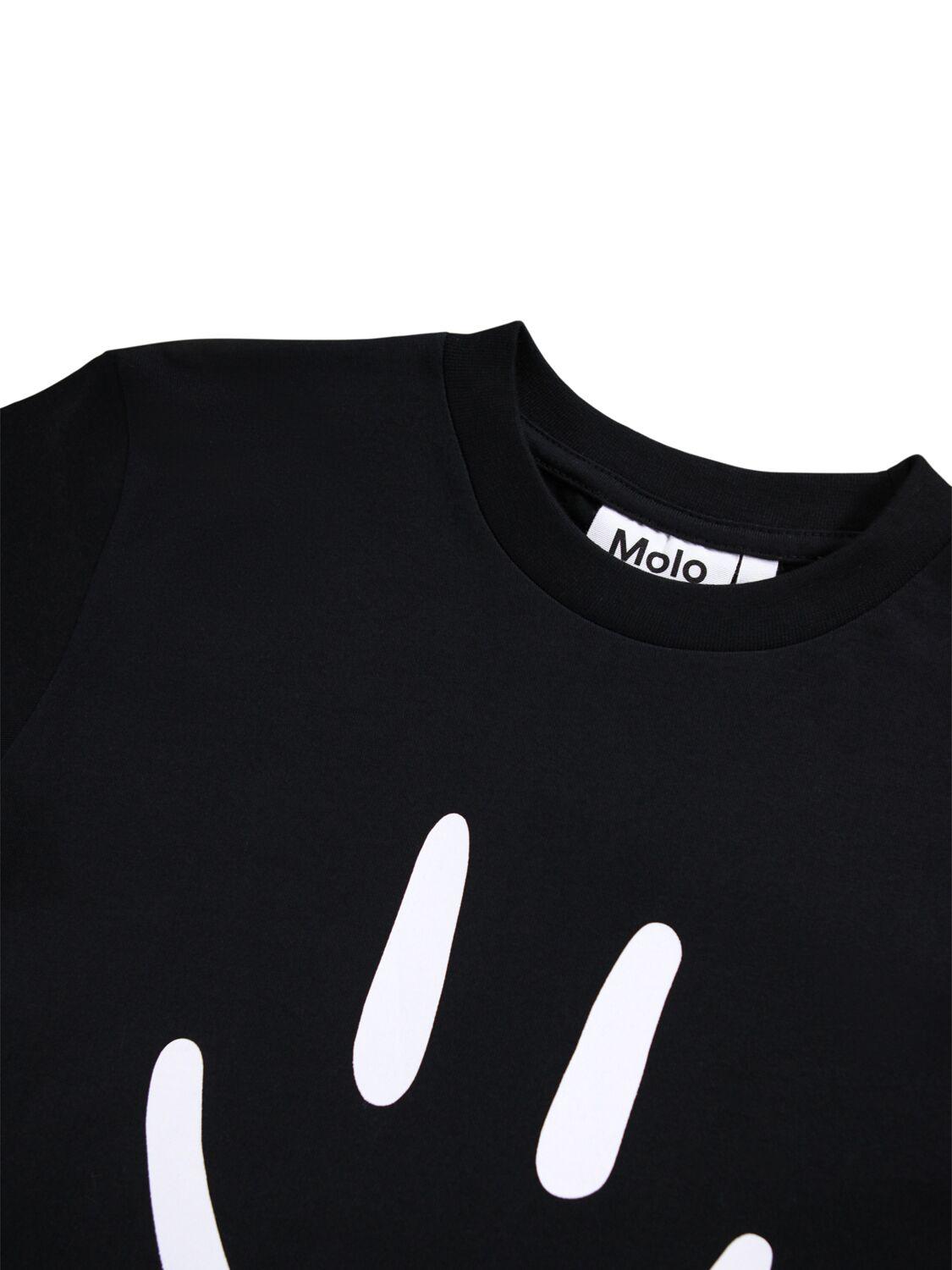 MOLO Printed Organic Cotton Jersey T-shirt