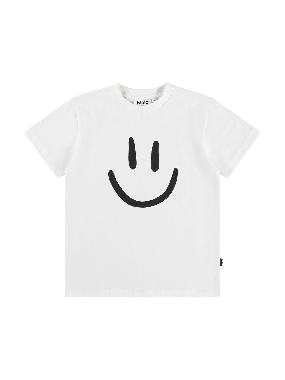 MOLO Printed Organic Cotton Jersey T-shirt