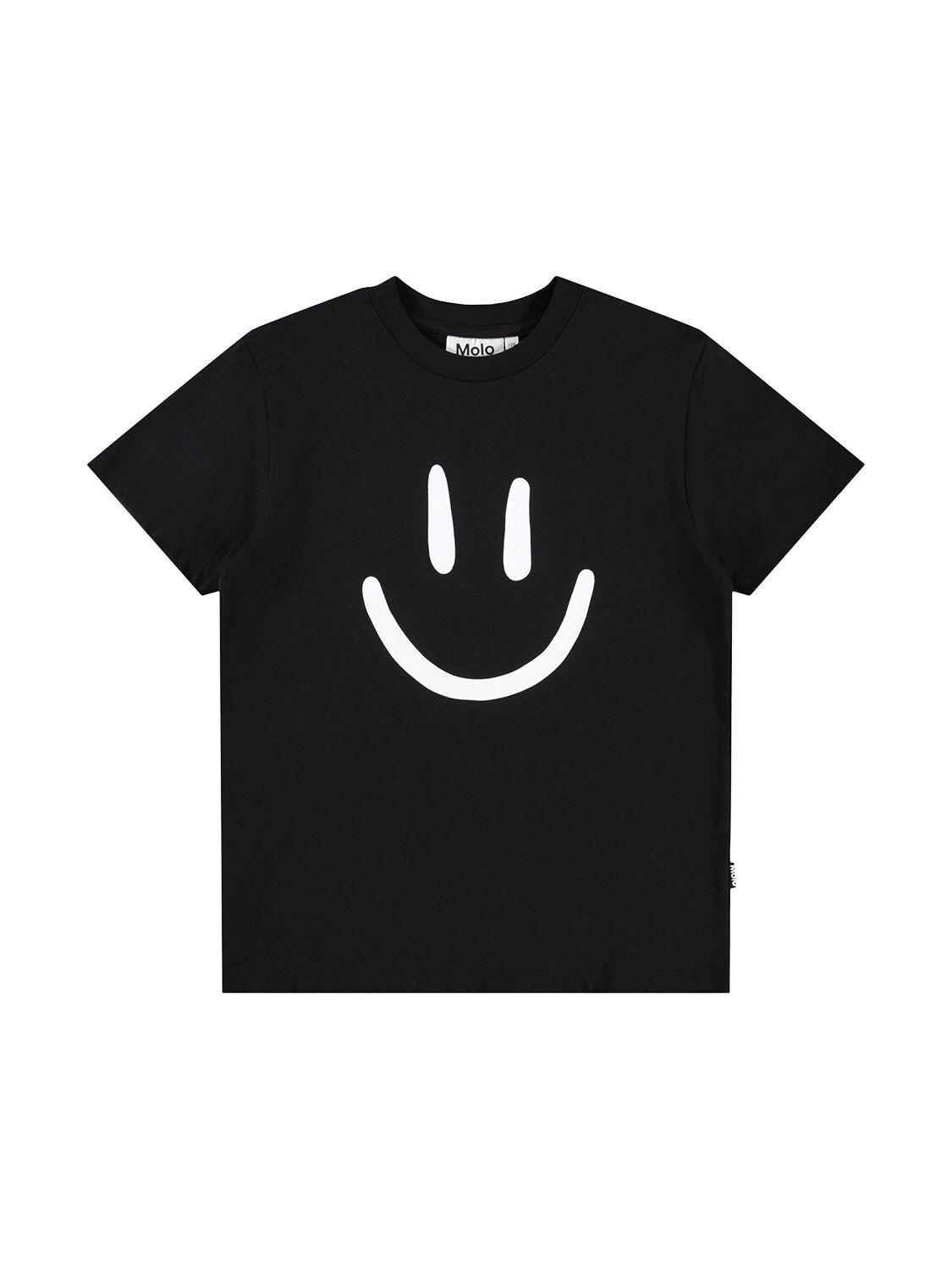 MOLO Printed Organic Cotton Jersey T-shirt