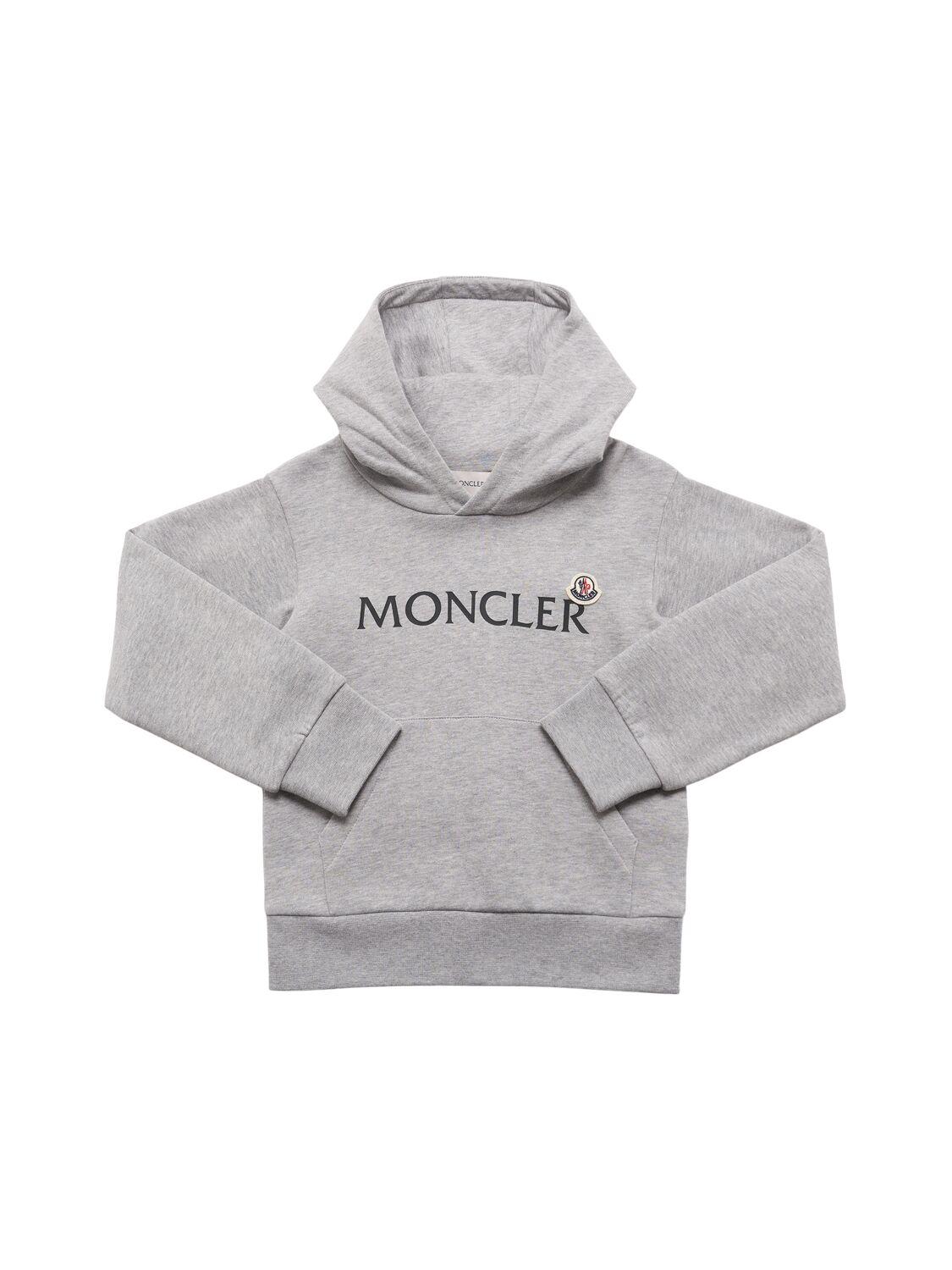 MONCLER Logo Cotton Hoodie