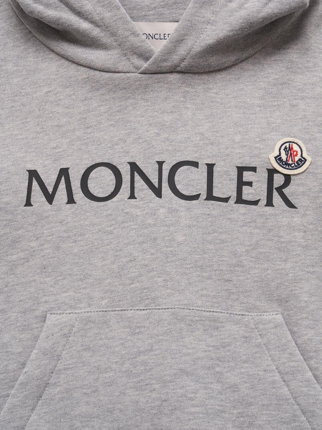 MONCLER Logo Cotton Hoodie