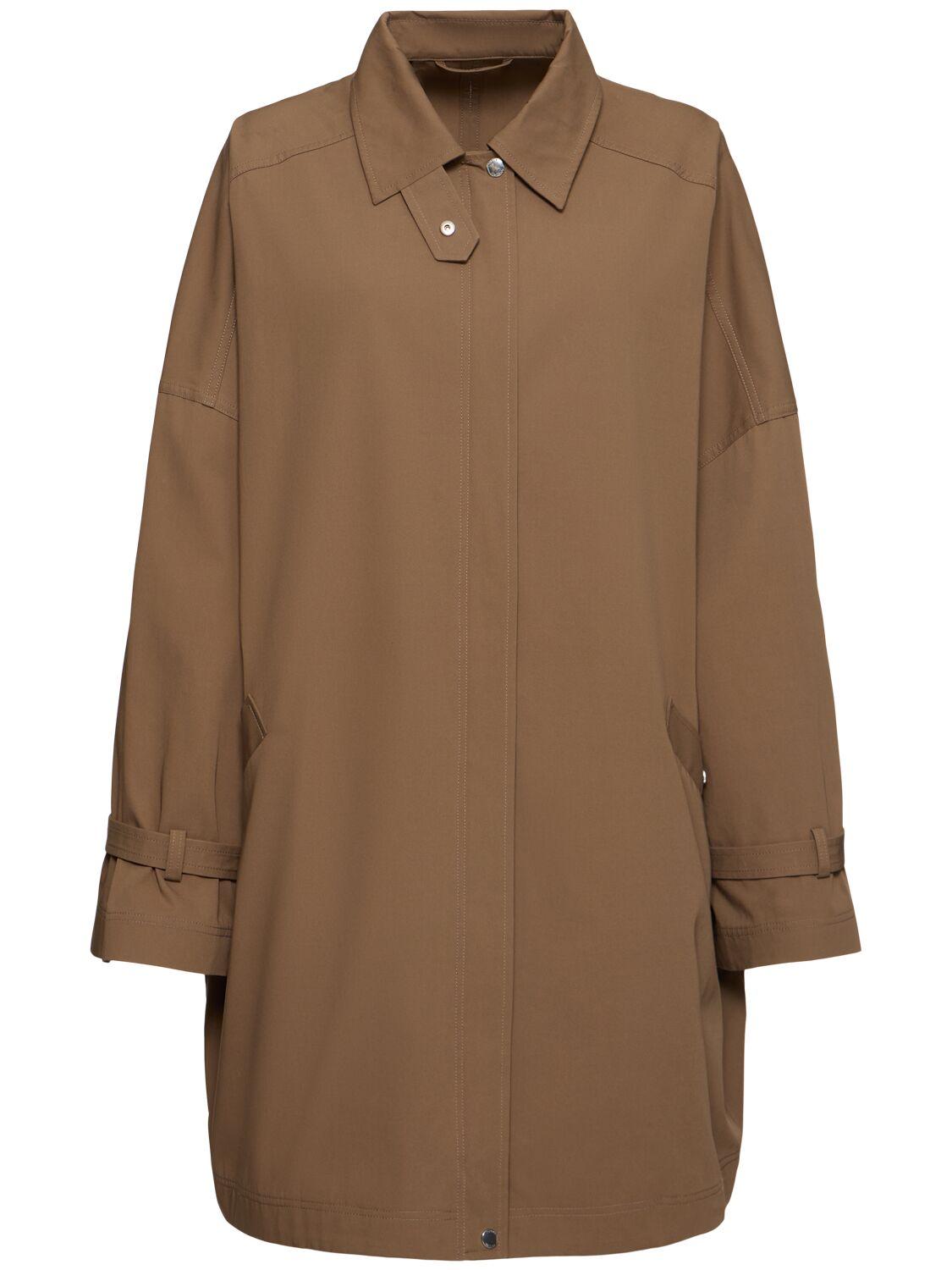 TOTEME Oversize Organic Cotton Trench Coat