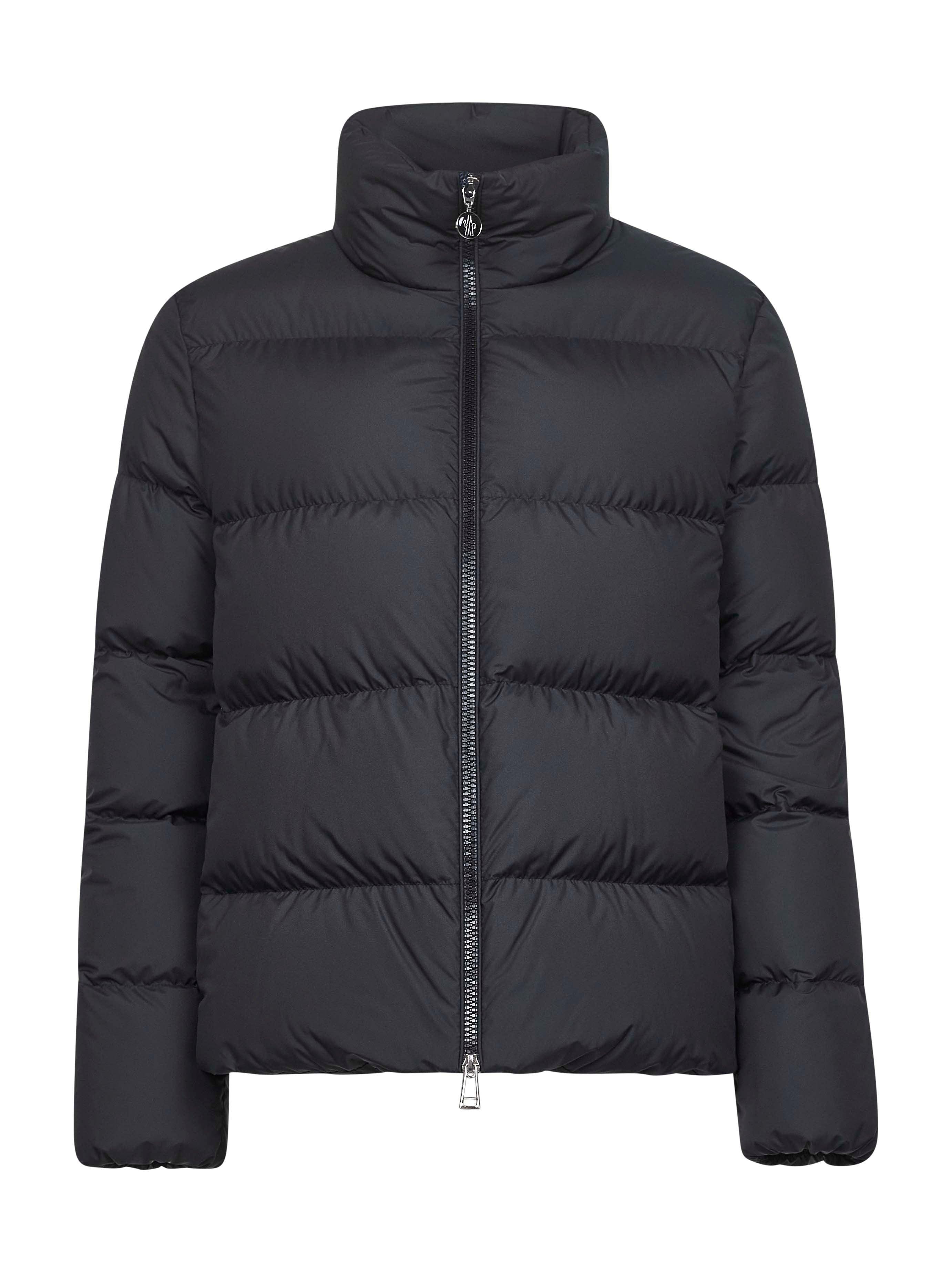 MONCLER Black Mauzun short down jacket