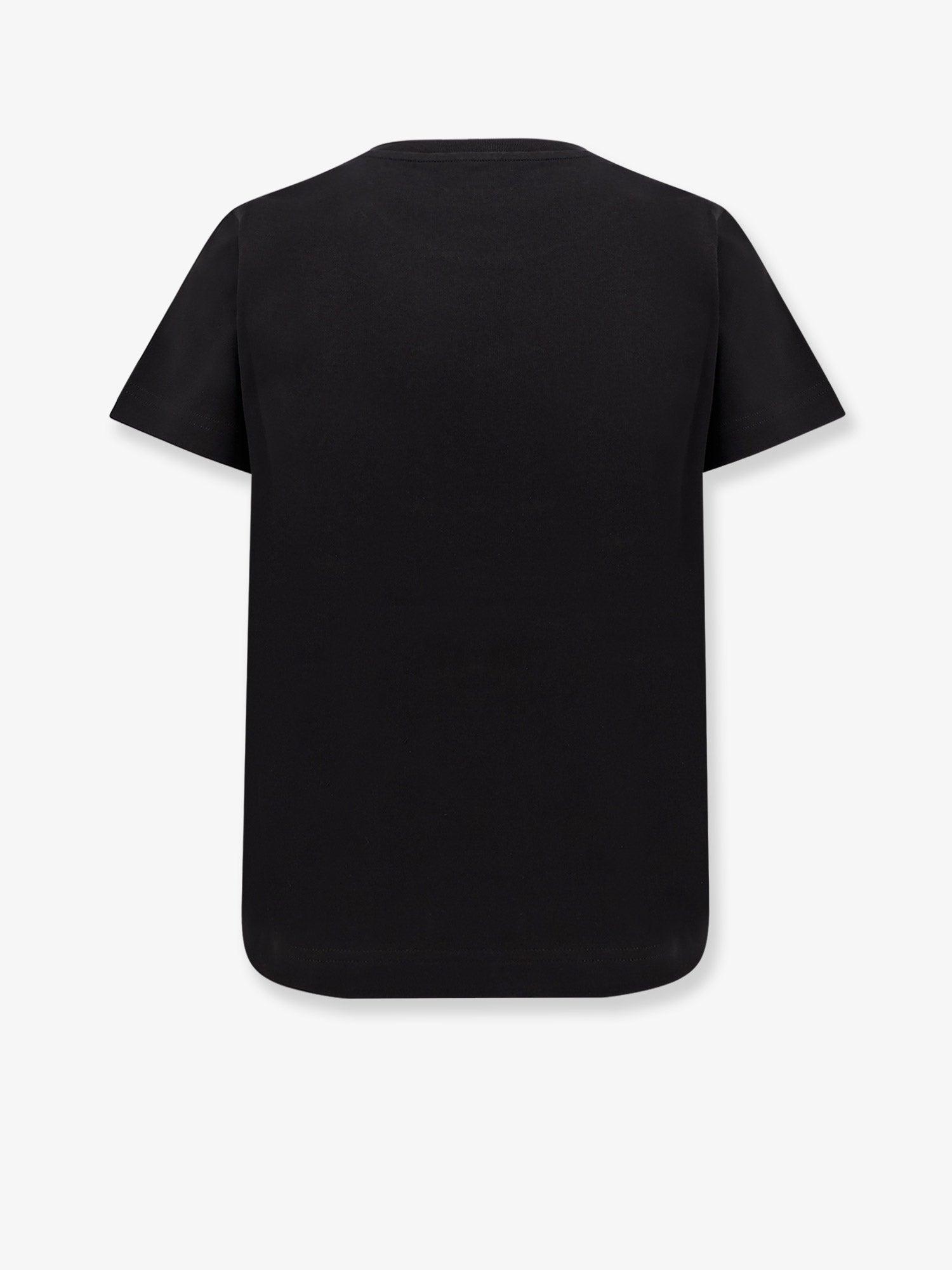 MONCLER Cotton t-shirt with embroidery