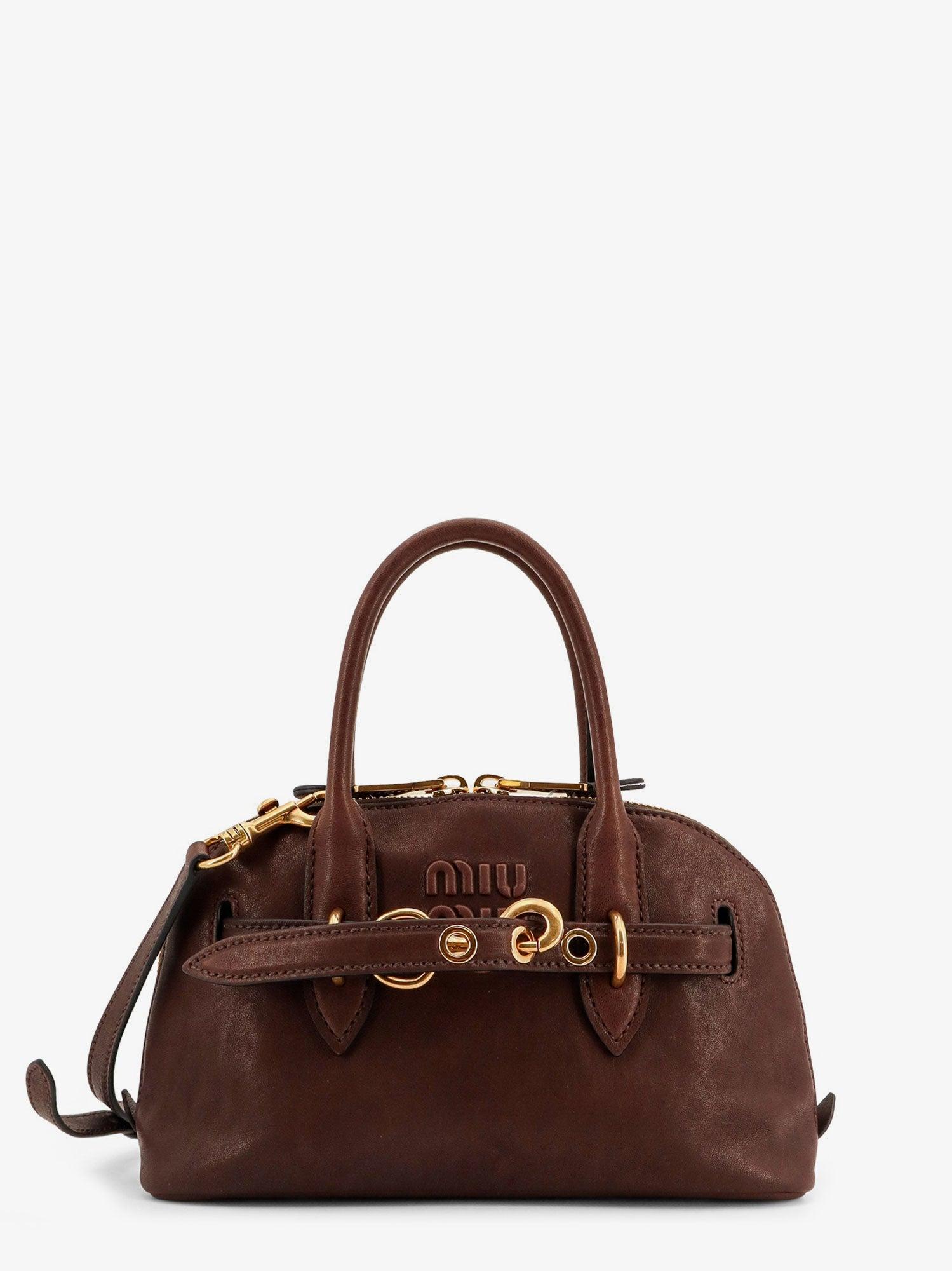 Aventure Leather Crossbody Bag - MIU MIU