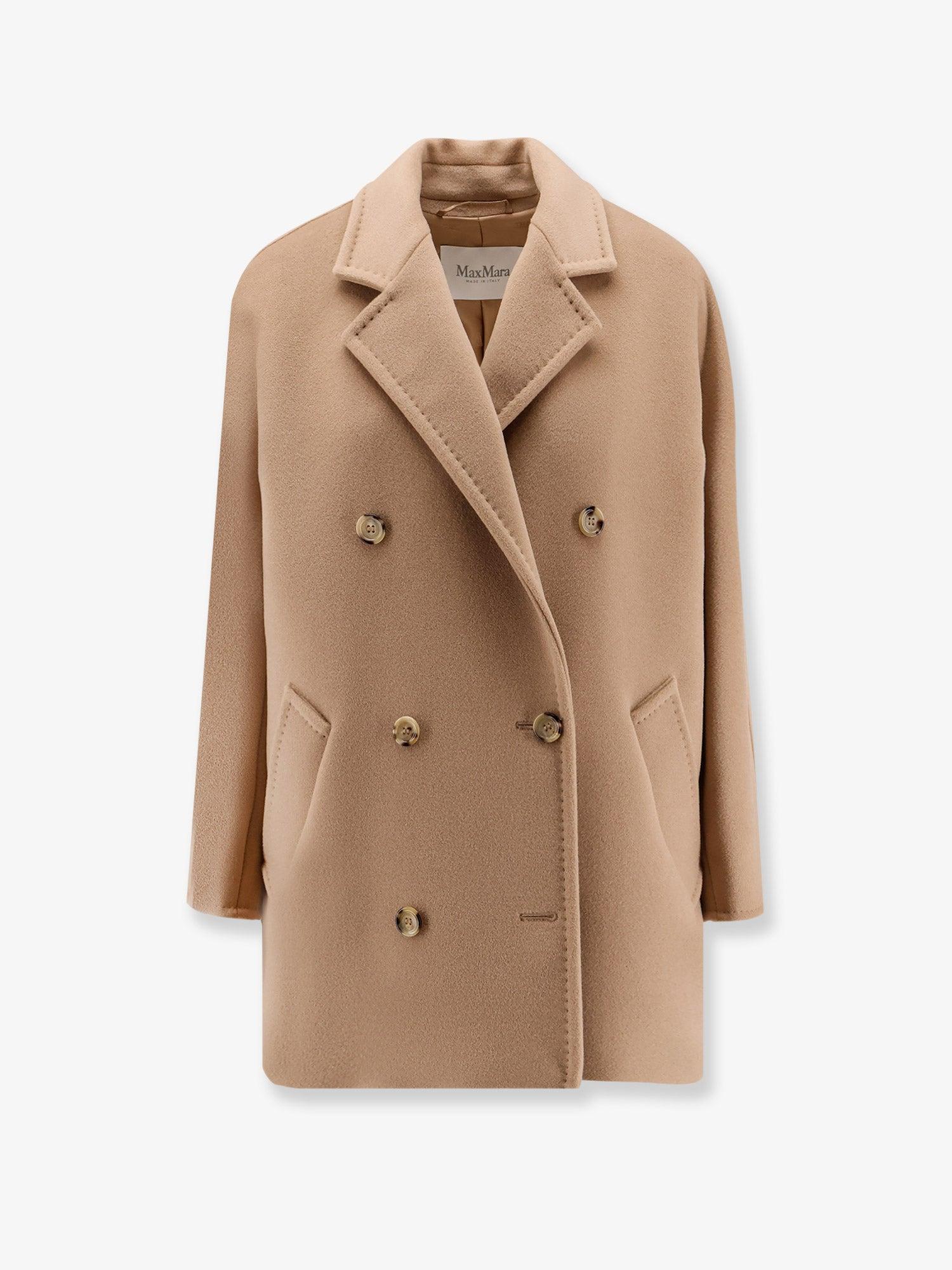 MAX MARA Rebus Virgin Wool and Cashmere Coat