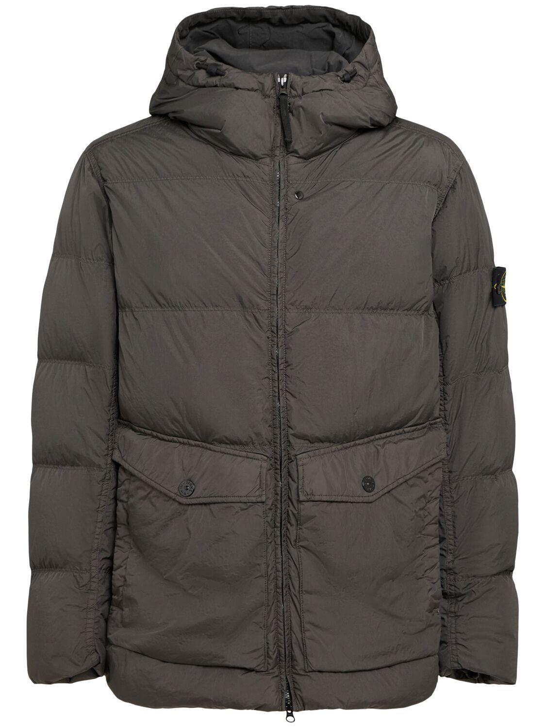 STONE ISLAND Short Nylon Down Parka