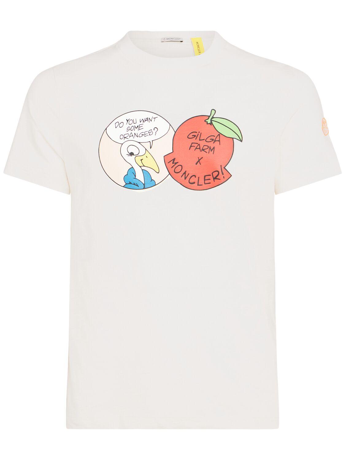 MONCLER GENIUS Moncler X Gilga Farm Cotton T-shirt