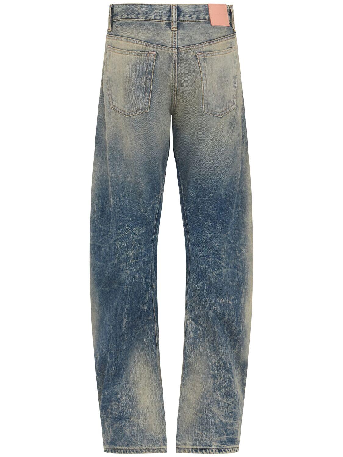 ACNE STUDIOS 5-pocket Mid Rise Organic Cotton Jeans