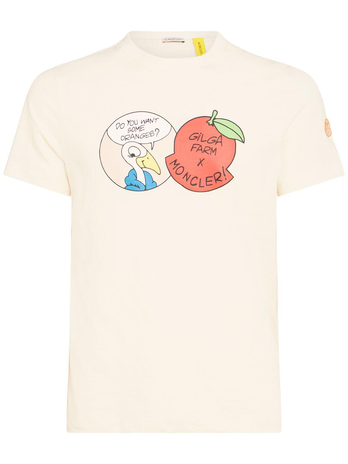 MONCLER GENIUS Moncler X Gilga Farm Cotton T-shirt