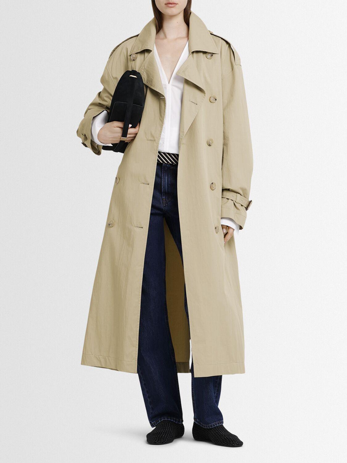 TOTEME Crisp Summer Trench Coat
