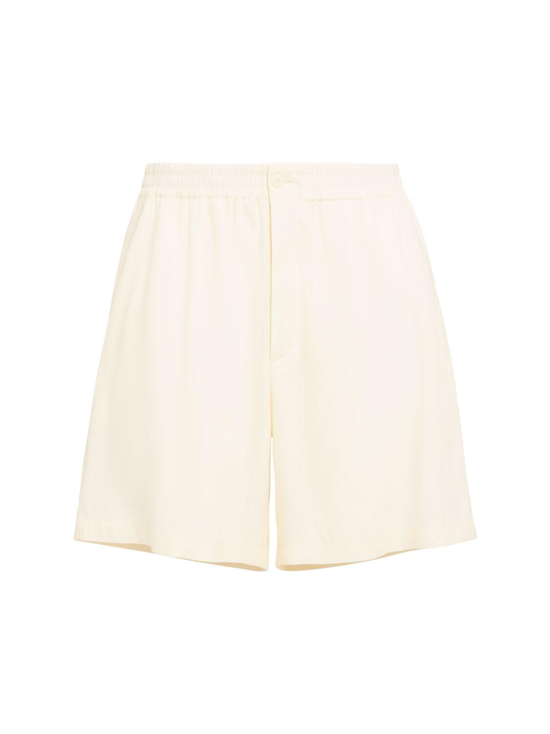 MONCLER GENIUS Moncler X Gilga Farm Linen Blend Shorts