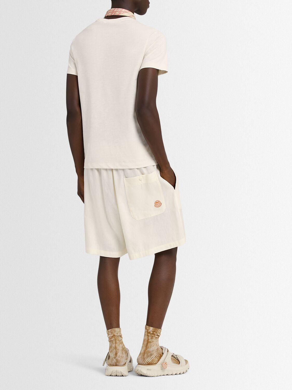 MONCLER GENIUS Moncler X Gilga Farm Linen Blend Shorts