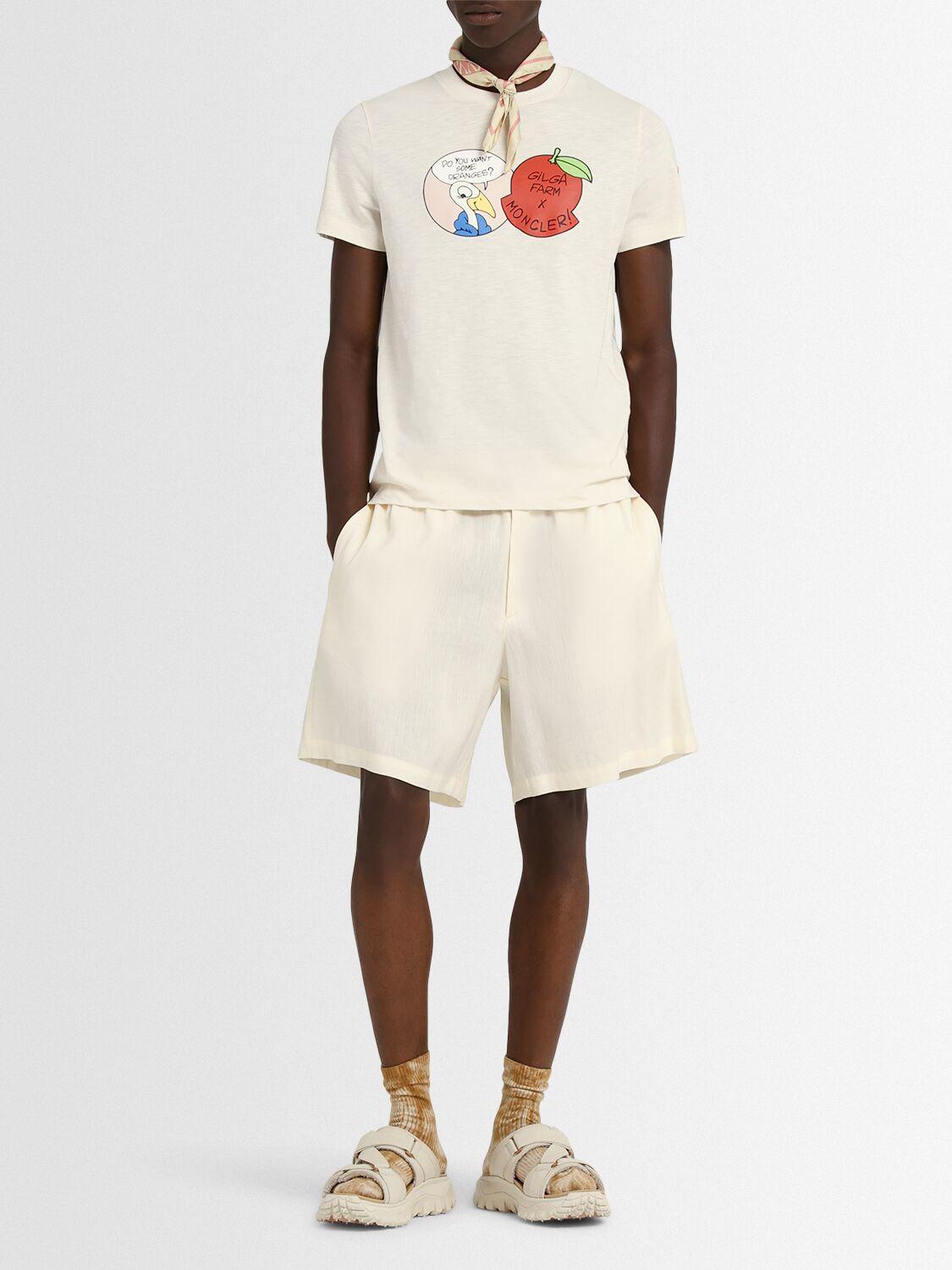 MONCLER GENIUS Moncler X Gilga Farm Cotton T-shirt