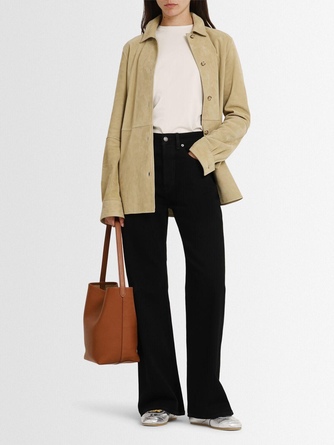 ACNE STUDIOS 5-pocket Flared Organic Cotton Jeans