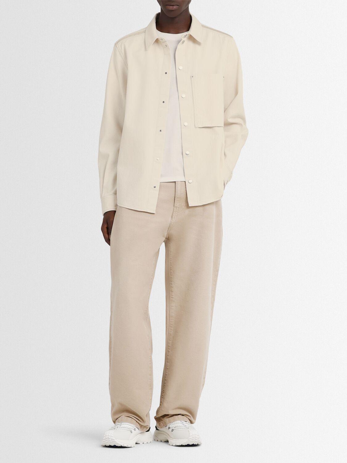 MONCLER Cotton Denim Shirt