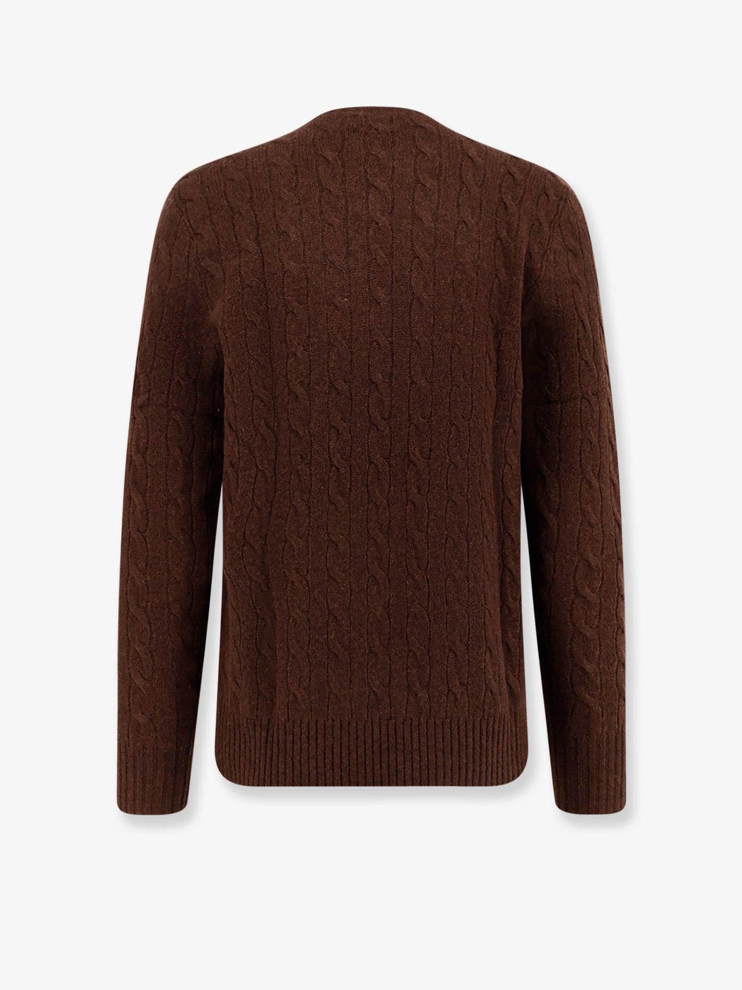 POLO RALPH LAUREN Wool and Cashmere Cable Knit Sweater