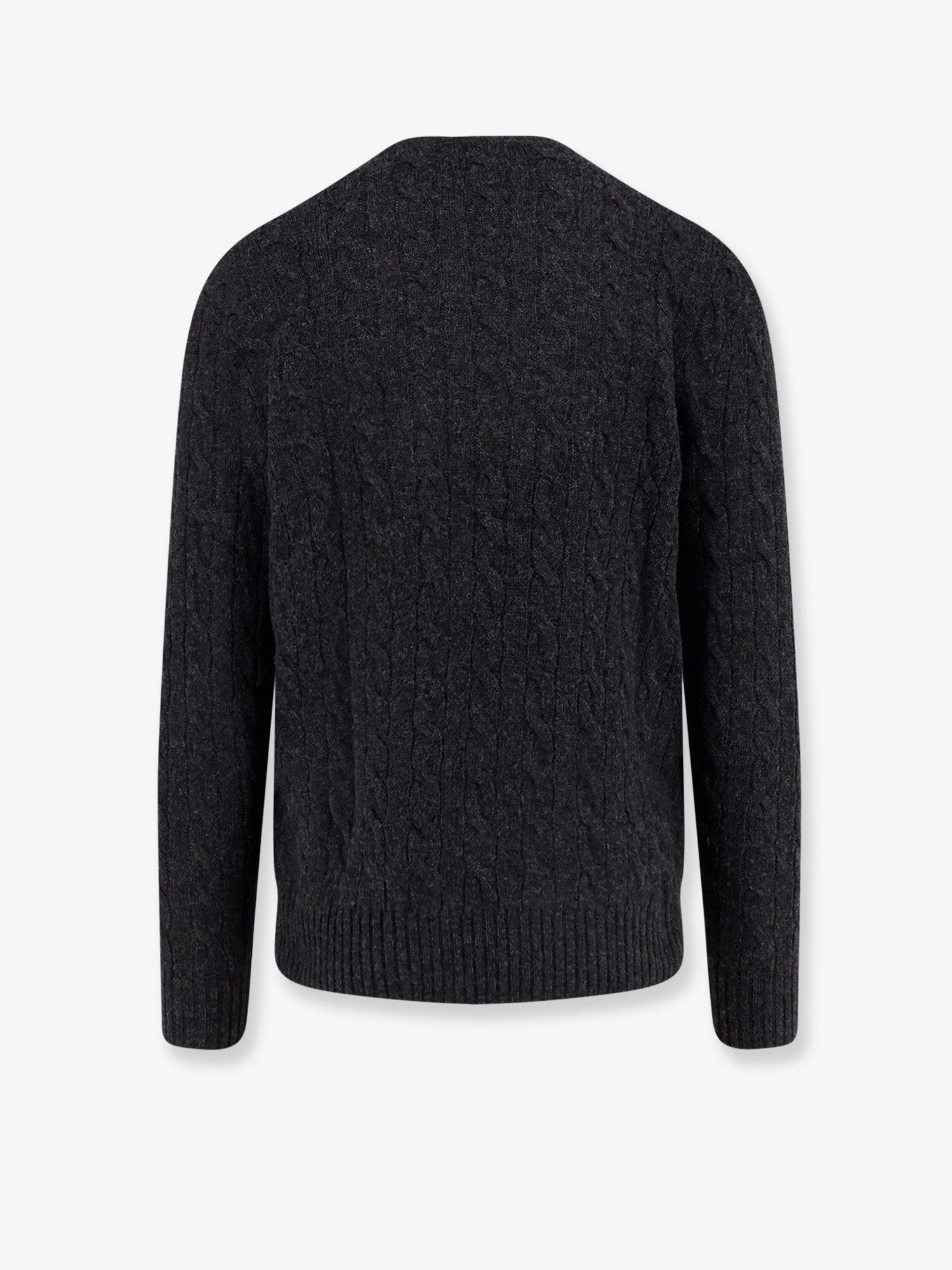 POLO RALPH LAUREN Wool and Cashmere Cable Knit Sweater