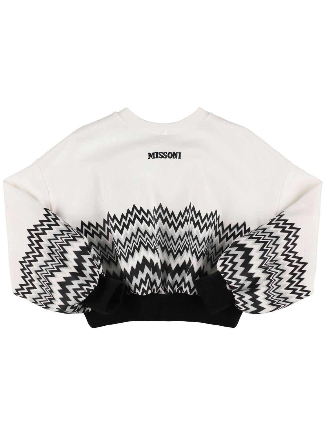 MISSONI Printed Cotton Sweatshirt