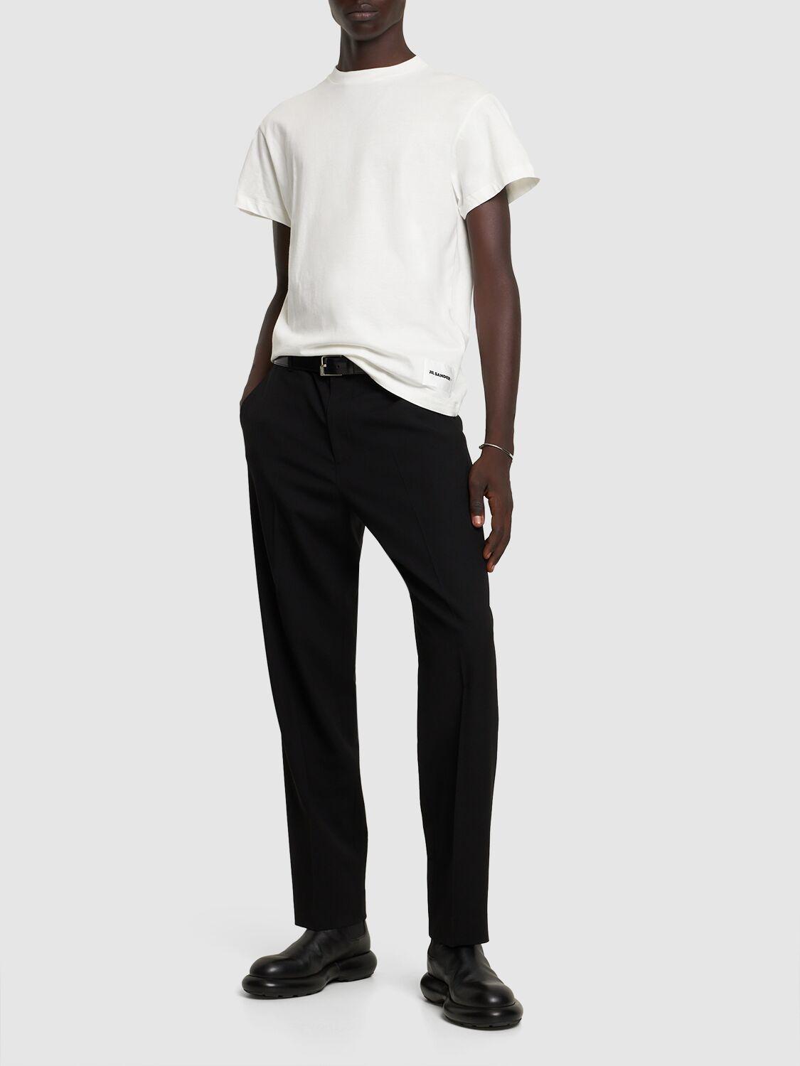 JIL SANDER Pack Of 3 Cotton T-shirts