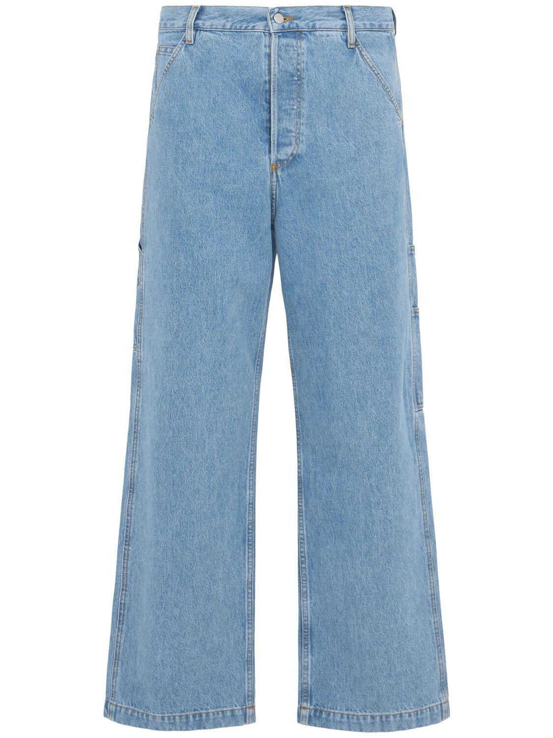 DRIES VAN NOTEN Pickerby Cotton Denim Carpenter Jeans