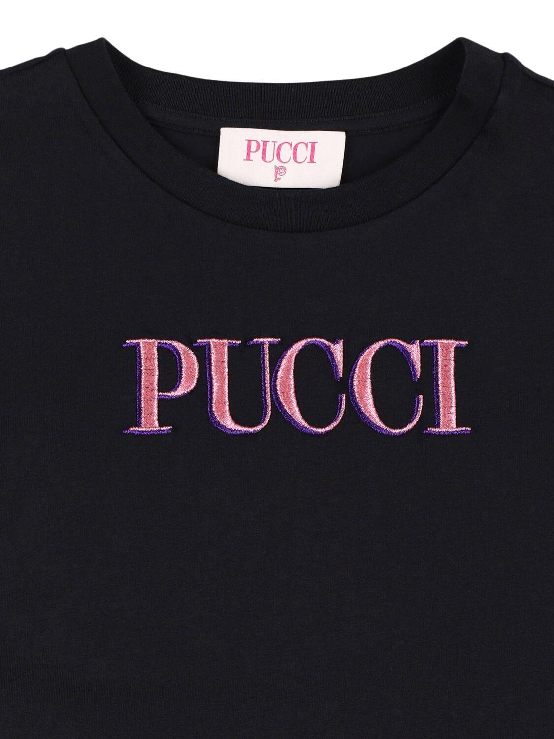 PUCCI Printed Cotton Jersey T-shirt