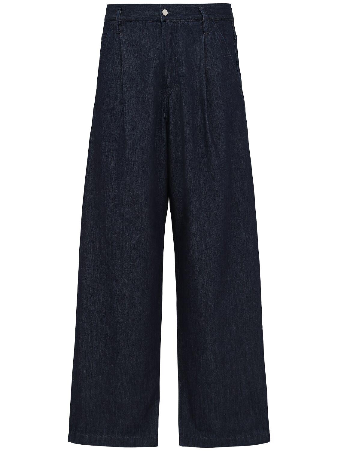 DRIES VAN NOTEN Penning Cotton Denim Jeans