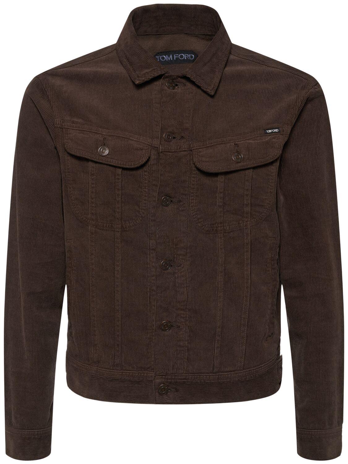 TOM FORD Icon Cotton Corduroy Jacket