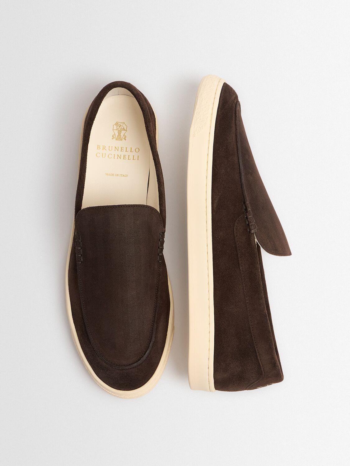 BRUNELLO CUCINELLI Suede Loafers