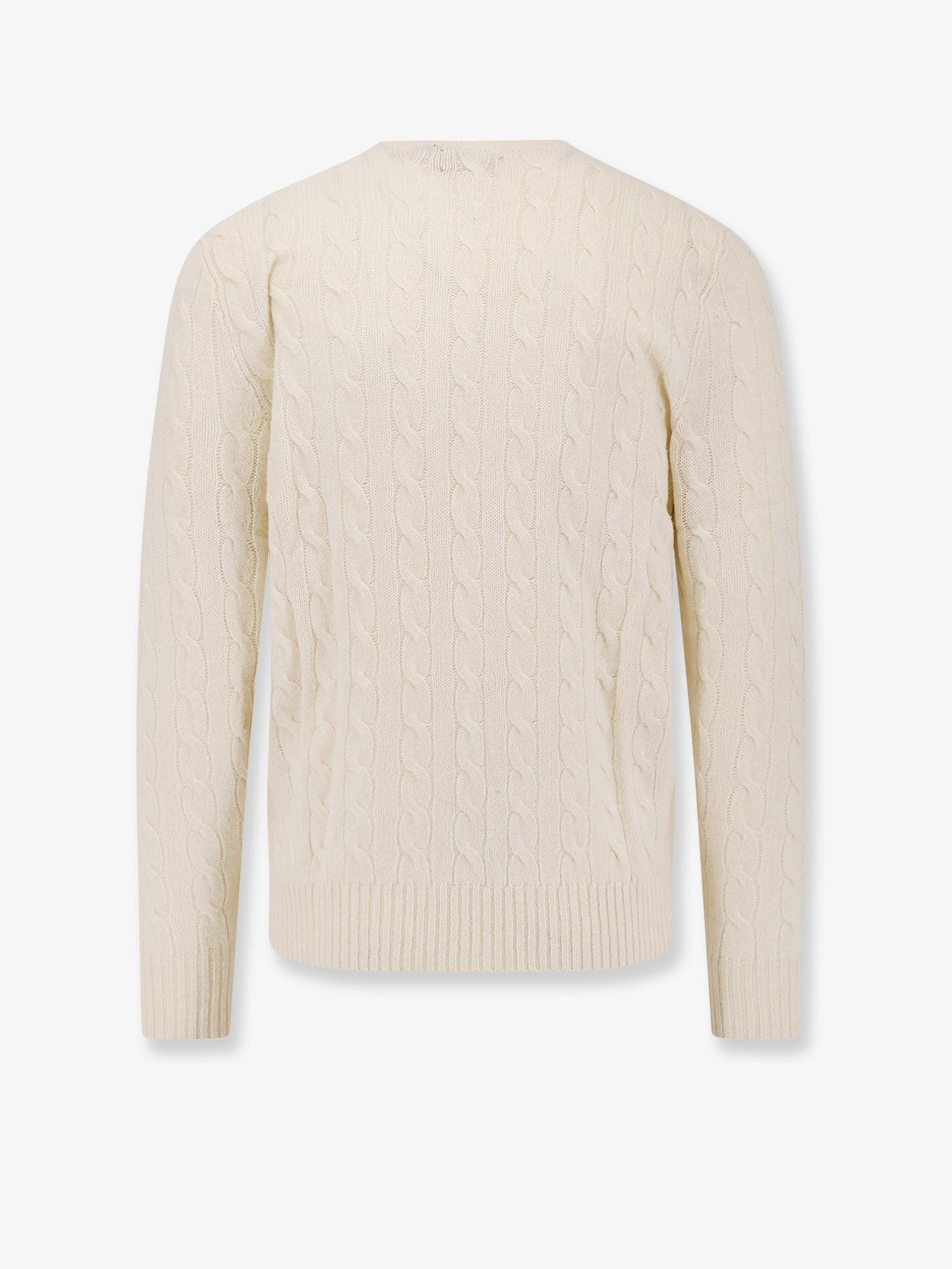 POLO RALPH LAUREN Wool and Cashmere Cable Knit Sweater