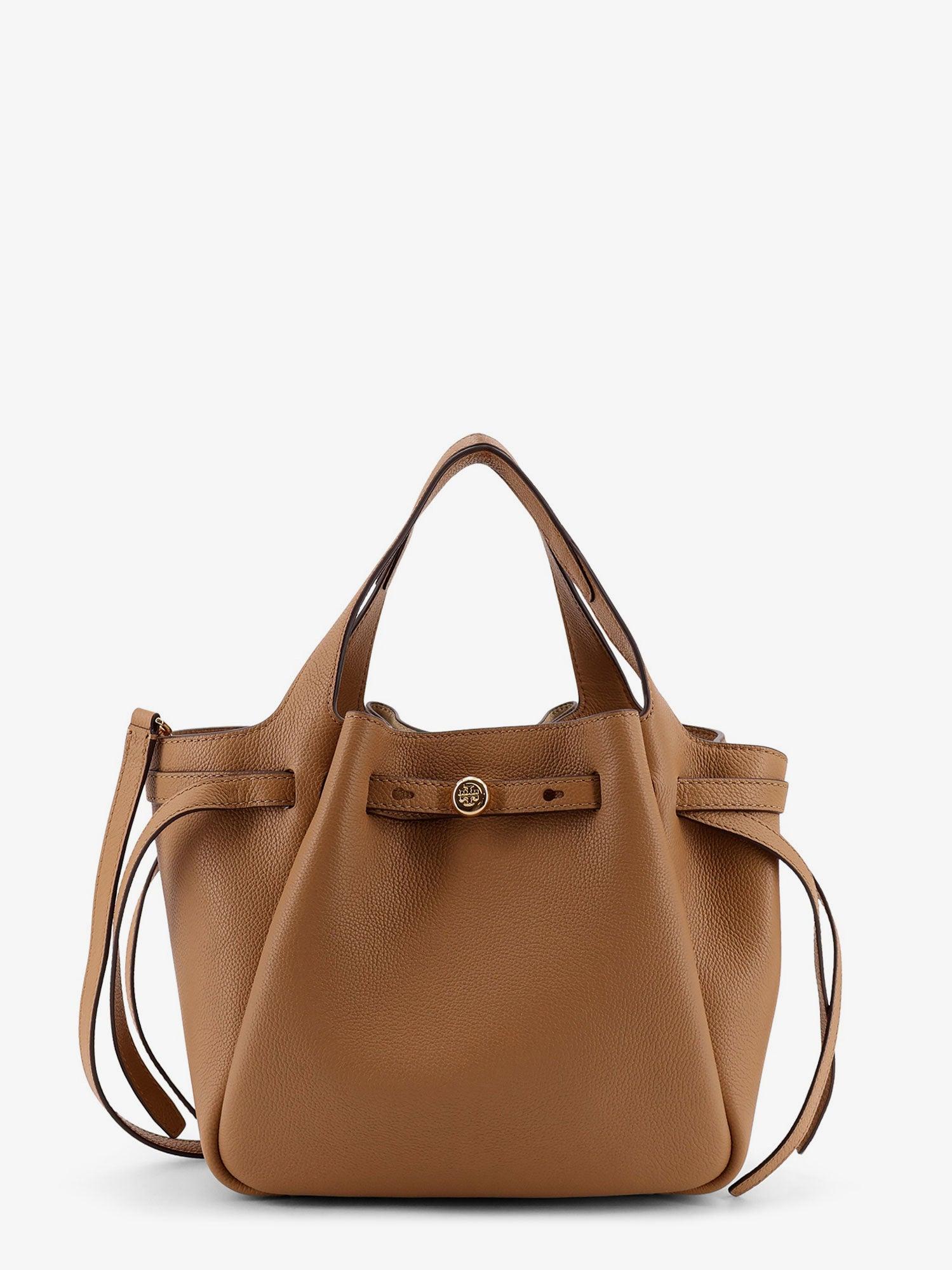 TORY BURCH Romy Satchel Leather Shoulder Bag