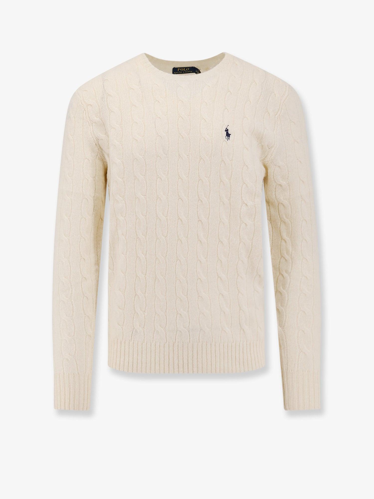 POLO RALPH LAUREN Wool and Cashmere Cable Knit Sweater