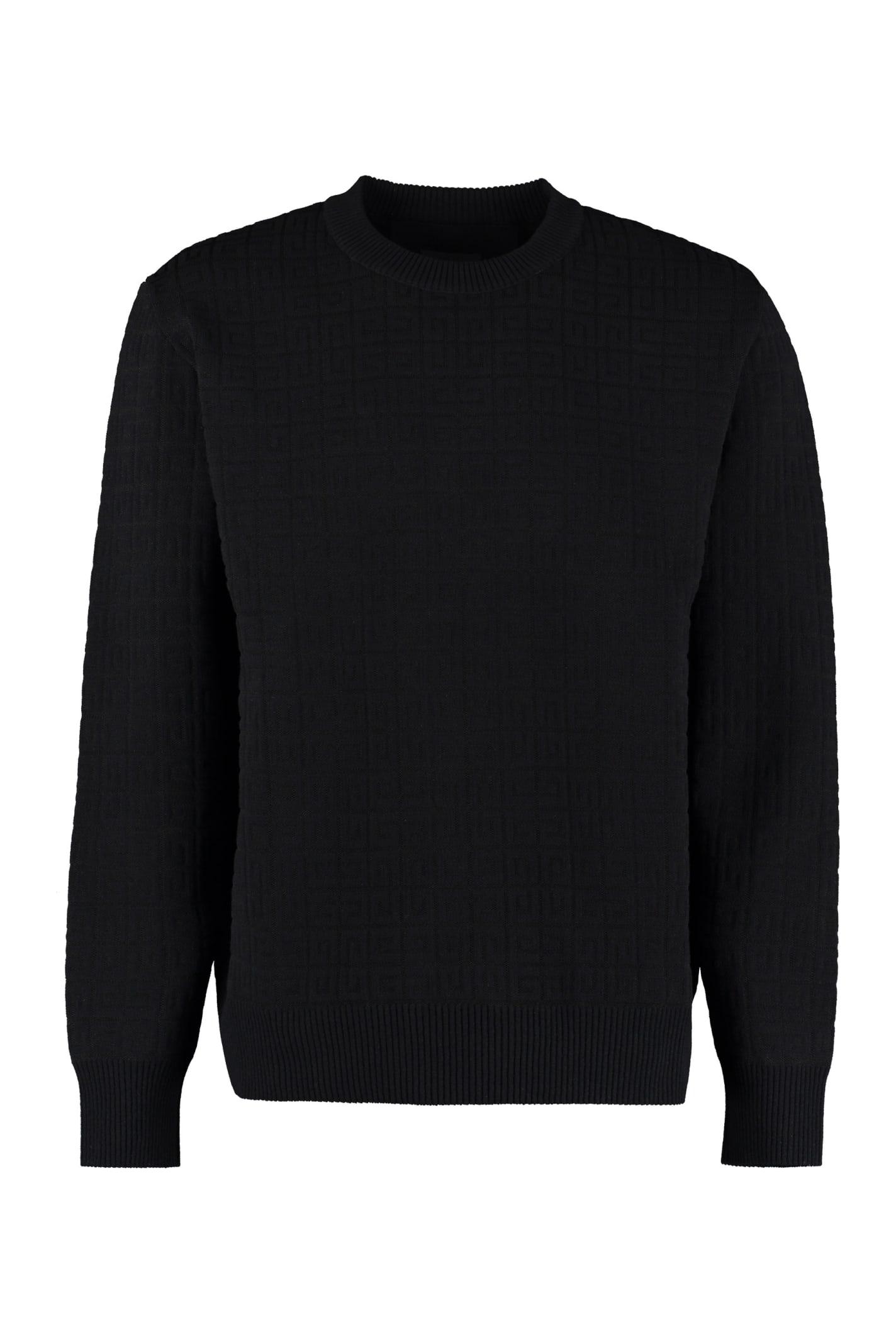 Givenchy Long Sleeve Crew-neck Sweater