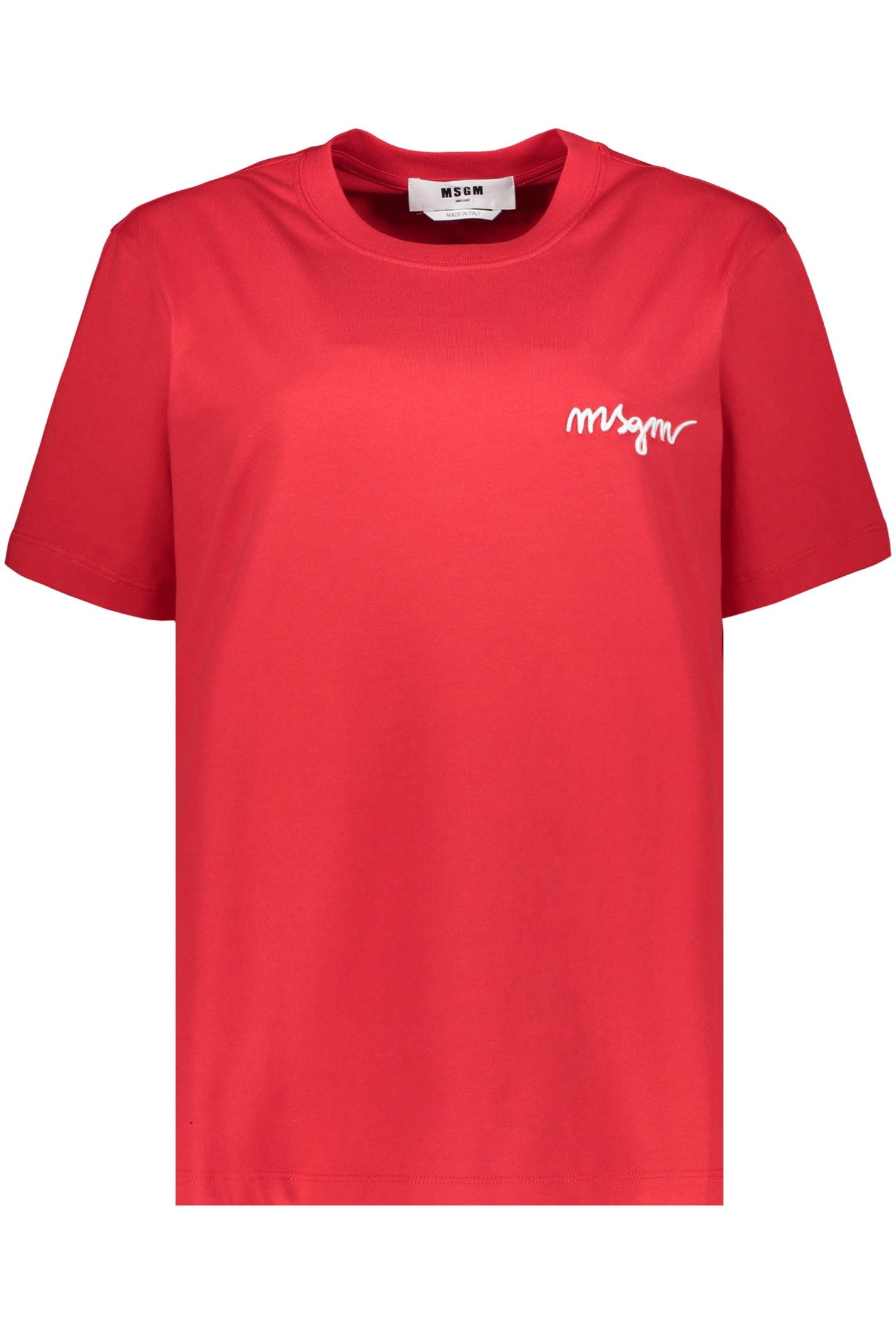MSGM Cotton T-shirt